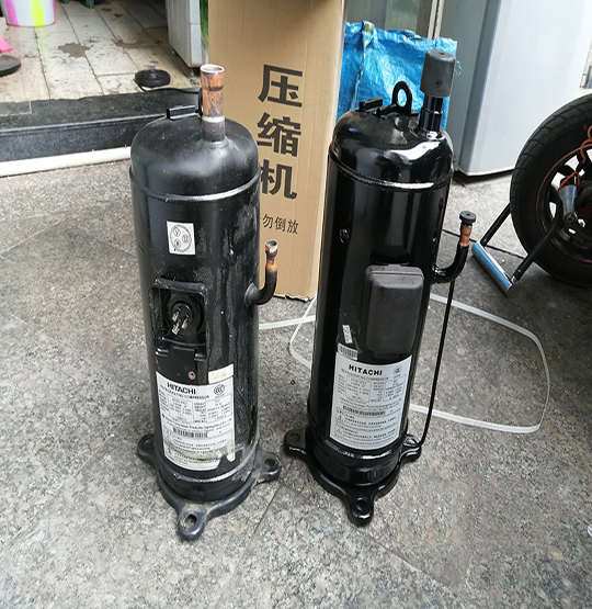 石柱中央空调压缩机的更换维修